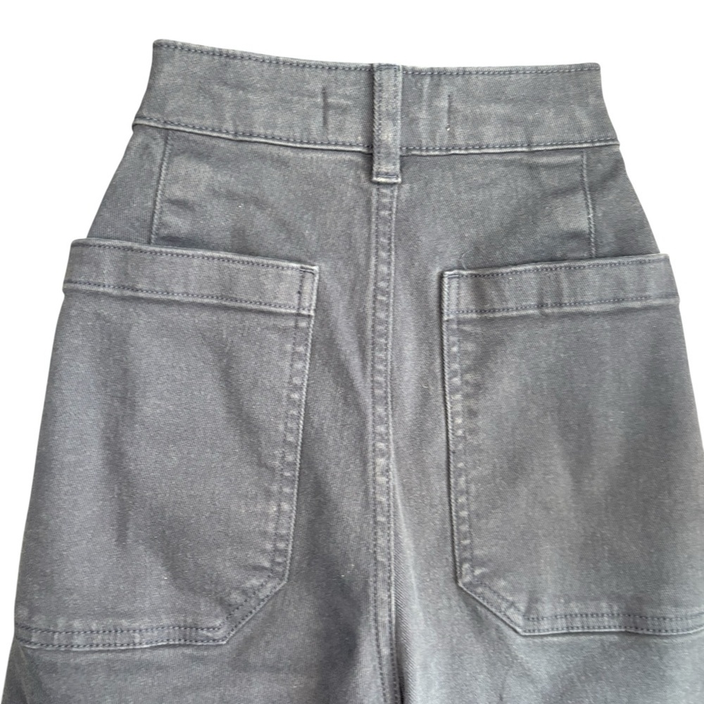 Everlane Navy Denim organic cotton high-rise relaxed straight silhouette jeans 6 - Picture 10 of 11